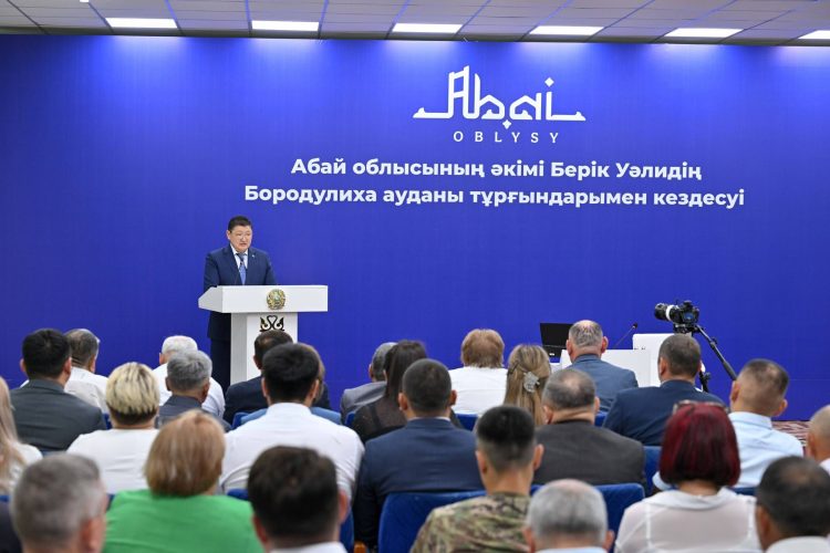 Фото: Абай облысы әкімінің баспасөз қызметі
