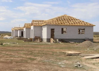 Көкпектіде алпысқа тарта әлеуметтік баспана салынып жатыр