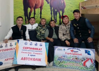 Көкпектінің «Тау толағай» сәйгүлігі бір жылда үш көлік жеңіп алды