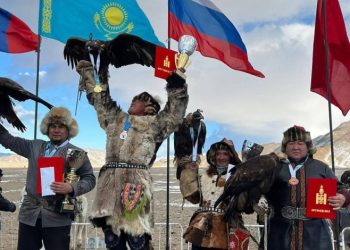 Абай облысының бүркітшісі Азия чемпионатында үшінші орын иеленді