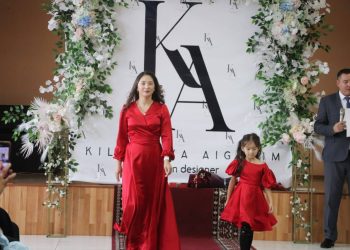 Көкпектіде тұңғыш рет жергілікті қолөнер шеберінің сән кеші өтті