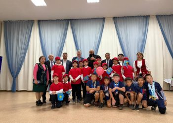 Көкпекті ауданына алып күштің иесі, әйгілі Цырульников келді