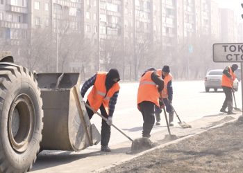 Семейде қала тазалығы күшейтілген режимде жүргізіліп  жатыр