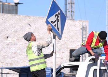 Жол белгілері жаңартыла бастады — Cемей